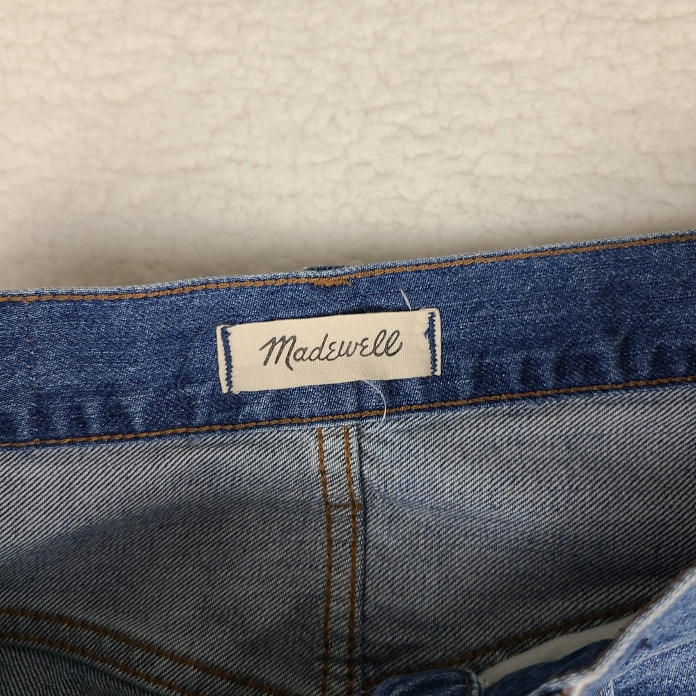 Madewell Jeans Womens 27 Blue Rigid Skinny Distress Medium Wash Denim * - Picture 8 of 15
